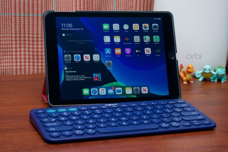 Add a Bluetooth keyboard to an iPad Air 2 running iPadOS 13 and you've got a surprisingly capable device for browsing and shooting off emails and Slack messages.