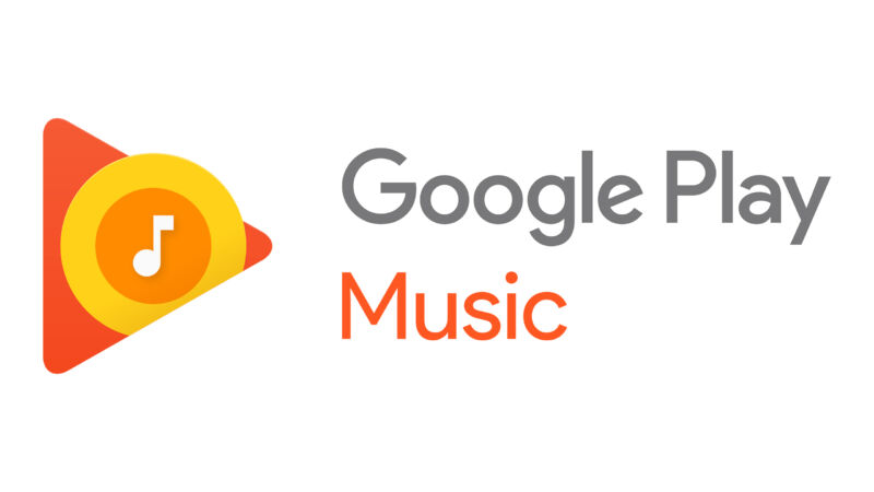 Logo for Google Play Music.