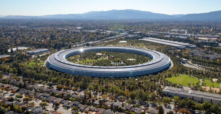 Apple's global headquarters in Cupertino, California.